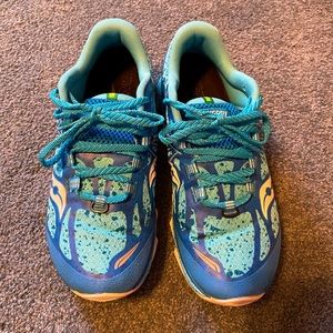 Saucony trail running shoes. Women’s size 8